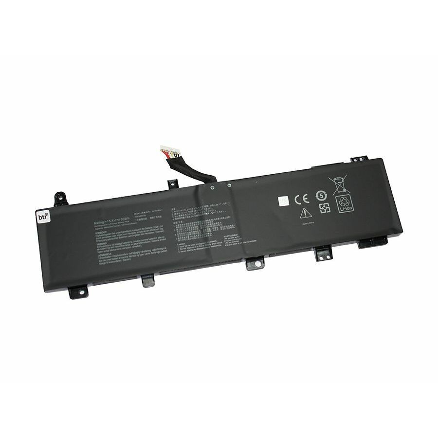 BTI C41N1906-1-BTI (LONG CABLE) 4-CELL 15.4V LI-ION NOTEBOOK BATTERY FOR ASUS F15 FX506, F15 FX506H, F15 FX506HC, F15 FX506HM, F15 FX506L, F15 FX506LH, F15 FX506LU