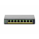 Netgear Business GS108EP Ethernet Switch - 8 Ports - Manageable - Gigabit Ethernet - 10/100/1000Base-T - 3 Layer Supported - 6 W Power Consumption - 62 W PoE Budget - Twisted Pair - PoE Ports - Desktop, Wall Mountable, Enclosure - Lifetime Limited Warranty