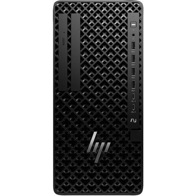 HP Z1 G1i Desktop Computer - Intel Core Ultra 5 235 - 32 GB - 1 TB SSD - Tower - Black - Intel Q870 Chip - Windows 11 Pro - Intel GeForce RTX A400 4 GB DDR5 SDRAM, NVIDIA GDDR6 - English Keyboard - 500 W