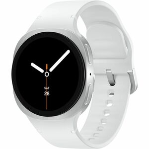 Samsung Galaxy Watch8 - 46 mm - 43.7 mm - Bioelectrical Impedance Analysis (BIA) Sensor, ECG Sensor, Heart Rate Monitor, Temperature Sensor, Accelerometer, Gyro Sensor, Barometer, Ambient Light Sensor, Digital Compass, Electrical Heart Sensor, Geomagnetic Sensor, ... - Speaker - Sleep Quality, Body Temperature, Stress, Heart Rate - Samsung Exynos W10001.60 GHz Penta-core (5 Core) - 32 GB - 2 GB Standard Memory - 1.5" - Super AMOLED - Wear OS - Bluetooth - GPS - Near Field Communication - 40