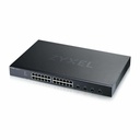 ZYXEL 24-port GbE Lite-L3 Smart Managed Switch with 4 10G Uplink