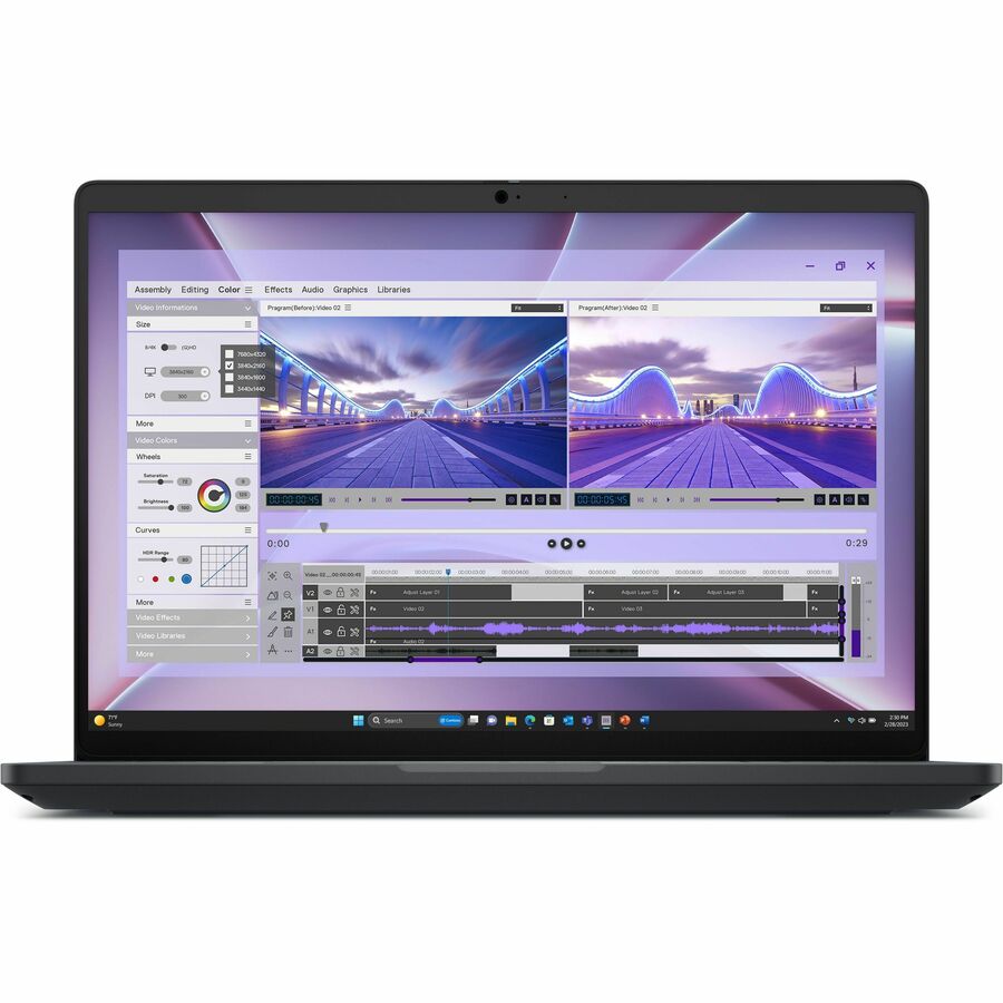 Dell Pro Max MC16250 16" Copilot+ PC Notebook - Full HD Plus - 60 Hz - Intel Core Ultra 5 235H - vPro Technology - 16 GB - 256 GB SSD - English (US) Keyboard