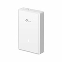 TP-Link Omada EAP725-WALL Dual Band Wi-Fi 7 IEEE 802.11 a/b/g/n/ac/ax/be 5 Gbit/s Wireless Access Point - 2.40 GHz, 5 GHz - 4 x Internal Antenna(s) - MIMO Technology - Multi User MIMO - 4 x Network (RJ-45) - 2.5 Gigabit Ethernet, Gigabit Ethernet - PoE Ports - Bluetooth 5.2 - Wall Mountable, Wall Plate