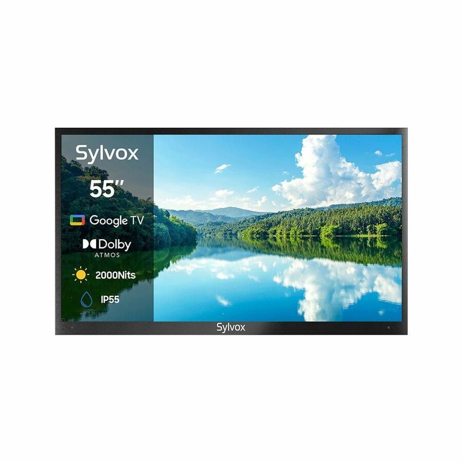 SYLVOX Pool Pro 2.0 OT55A2KHGF 55" Smart LED-LCD TV 2024 - 4K UHDTV - High Dynamic Range (HDR) - Black