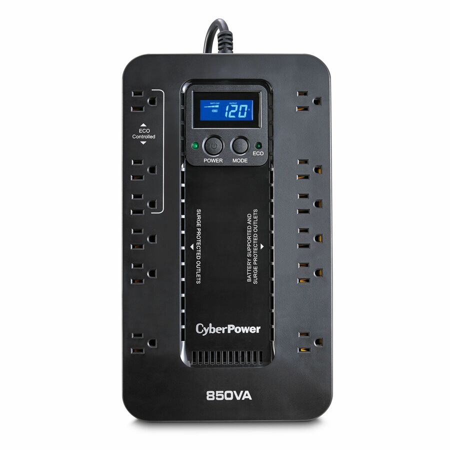 [32Cyber850ECO] CyberPower EC850LCD Ecologic UPS Systems