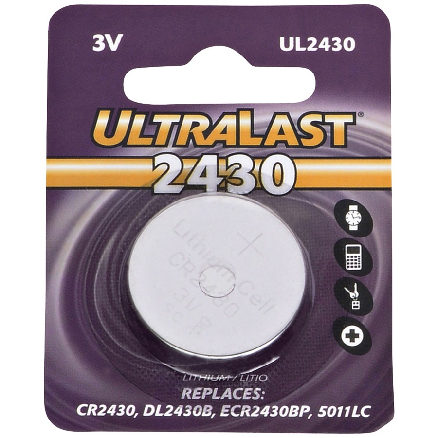 Dantona UL2430 Lithium Button General Purpose Battery