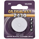 Dantona UL2430 Lithium Button General Purpose Battery