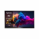 SYLVOX Deck Pro QLED 2.0 OQ75A2KHGD 75" Smart LED-LCD TV 2024 - 4K UHDTV - High Dynamic Range (HDR)
