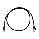 Eaton Tripp Lite Series Cat6a 10G Snagless Shielded Slim STP Ethernet Cable (RJ45 M/M), PoE, Black, 3 ft. (0.9 m)