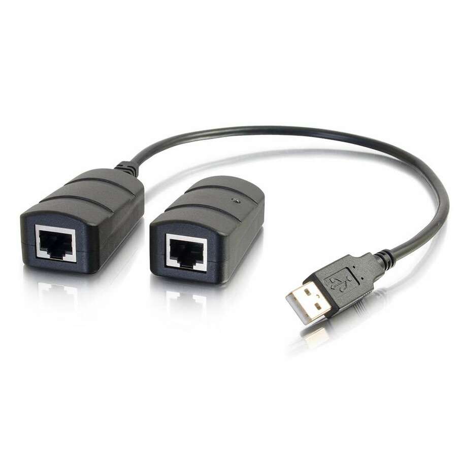 C2G USB Over Cat5/Cat6 Extender - USB Extender - Up to 150ft