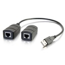 C2G USB Over Cat5/Cat6 Extender - USB Extender - Up to 150ft
