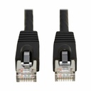 Eaton Tripp Lite Series Cat8 40G Snagless SSTP Ethernet Cable (RJ45 M/M), PoE, Black, 10 ft. (3.1 m)