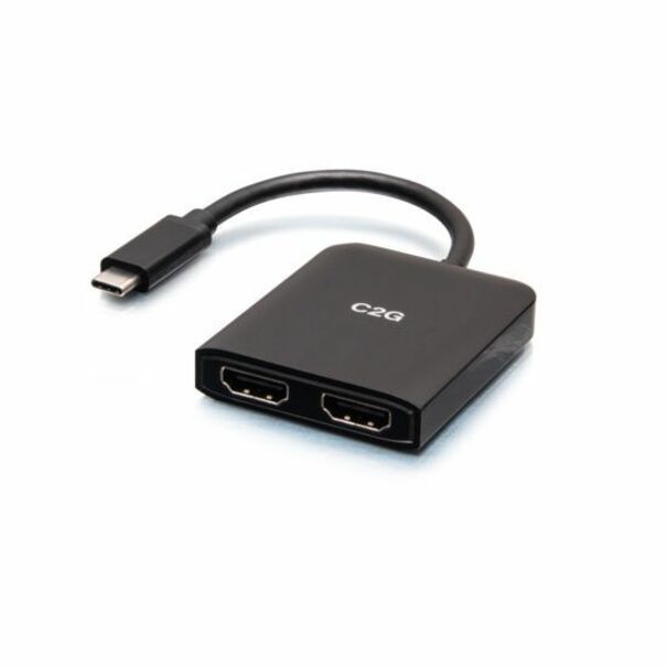 C2G USB-C® to Dual HDMI® MST Hub - 4K 60Hz