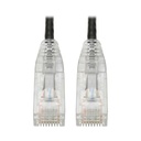 Tripp Lite by Eaton Cat6 Gigabit Snagless Slim UTP Ethernet Cable (RJ45 M/M) PoE Black 10 ft. (3.05 m)