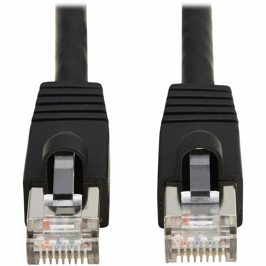 Tripp Lite series Cat8 40G Snagless SSTP Ethernet Cable (RJ45 M/M), PoE, Black, 5 ft. (1.5 m)