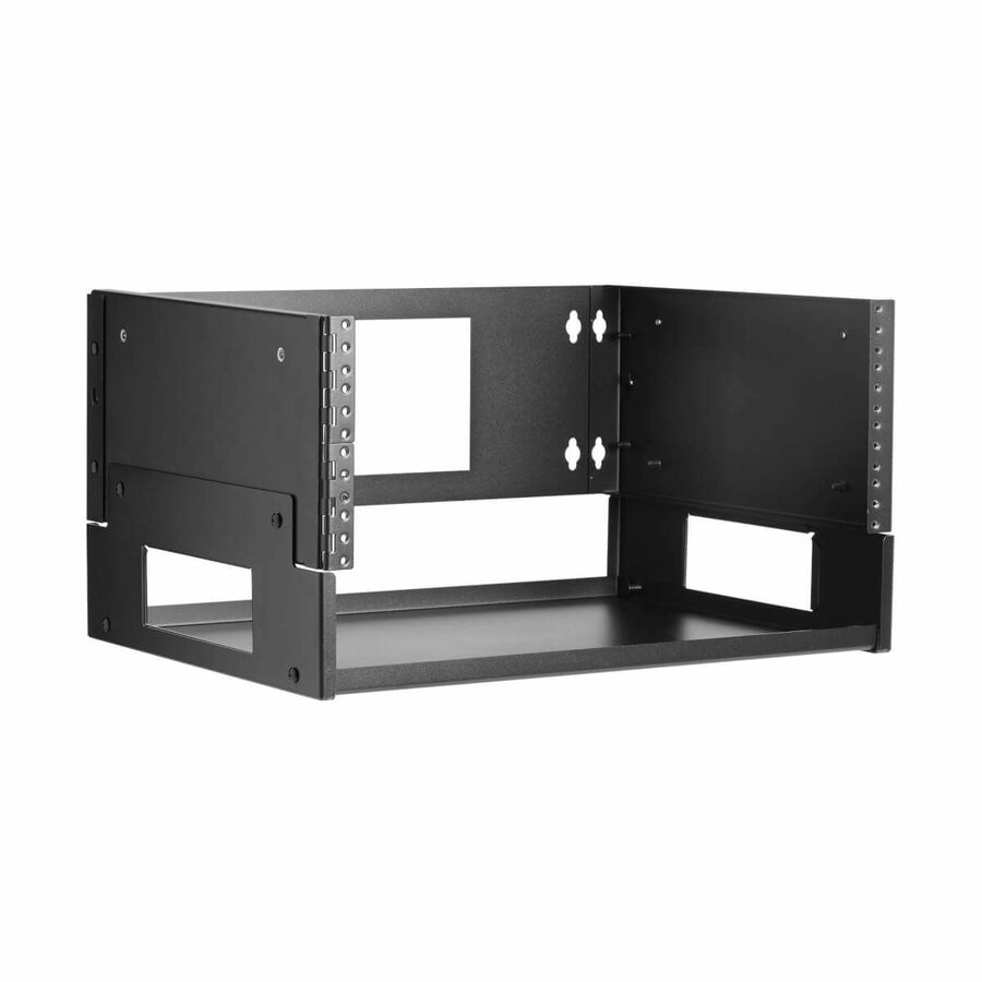Eaton Tripp Lite Series 4U Wall-Mount Bracket with Shelf for Small Switches and Patch Panels, Hinged
