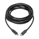 Eaton Tripp Lite Series USB-C Cable (M/M), USB 2.0, 5A (100W) Rated, USB-IF Certified, 13 ft. (3.96 m)