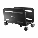 Eaton Tripp Lite Series Mobile CPU Caddy for Computer Towers - Width Adjustable, Locking Casters, Black