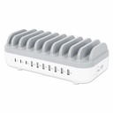Manhattan 10-Port USB Charging Station - 120 W