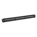Tripp Lite by Eaton Cat5e/Cat6 24-Port Patch Panel - Shielded Krone IDC 568B RJ45 Ethernet 1U TAA
