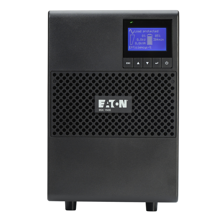 Eaton 9SX 1500VA 1350W 120V Online Double-Conversion UPS - 6 NEMA 5-15R Outlets, Cybersecure Network Card Option, Extended Run, Tower