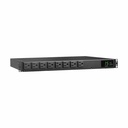 Tripp Lite by Eaton PDU 1.44kW 120V Single-Phase ATS/Local Metered PDU - 8 NEMA 5-15R Outlets Dual 5-15P Inputs 12 ft. Cords 1U TAA