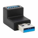 Eaton Tripp Lite Series USB 3.0 SuperSpeed Adapter - USB-A to USB-A, M/F, Up Angle, Black