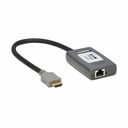 Tripp Lite by Eaton 1-Port HDMI over Cat6 Receiver Pigtail - 4K 60 Hz HDR 4:4:4 PoC HDCP 2.2 230 ft. (70.1 m) TAA