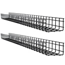 Eaton Tripp Lite Series Wire Mesh Cable Tray - 150 x 100 x 1500 mm (6 in. x 4 in. x 5 ft.), 2-Pack