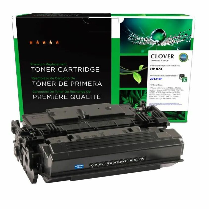 Clover Imaging Remanufactured Extended Yield Toner Cartridge for HP CF287X