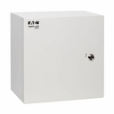 Eaton Tripp Lite Series SmartRack Outdoor Industrial Enclosure with Lock - NEMA 4, Surface Mount, Metal Construction, 14 x 14 x 10 in., Gray