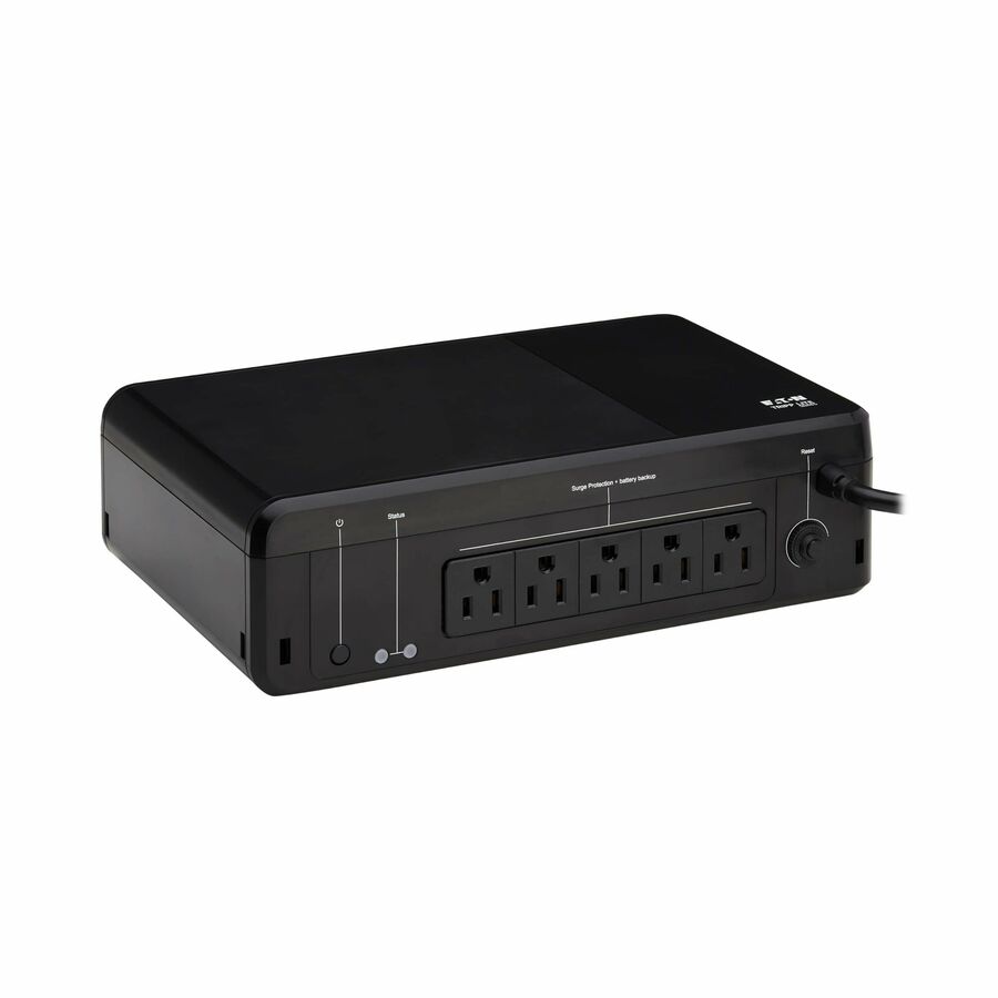 Tripp Lite by Eaton series 850VA 450W 120V Standby UPS - 5 NEMA 5-15R Outlets (Surge + Battery Backup), 5-15P Plug, Desktop uninterruptible power supply
