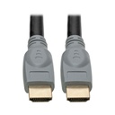 Tripp Lite by Eaton 4K HDMI Cable (M/M) - 4K 60 Hz HDR 4:4:4 Gripping Connectors Black 25 ft.