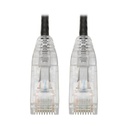 Tripp Lite by Eaton Cat6 Gigabit Snagless Slim UTP Ethernet Cable (RJ45 M/M) PoE Black 1 ft. (0.31 m)