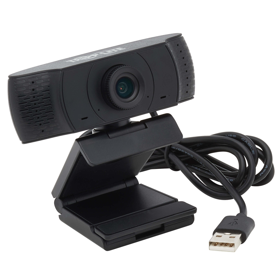 Tripp Lite by Eaton USB Webcam with Microphone Web Camera for Laptops and Desktop PCs 1080p