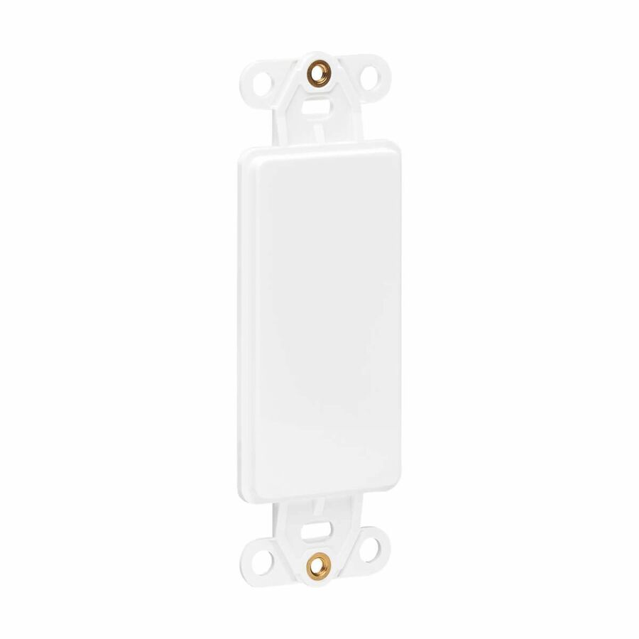 Eaton Tripp Lite Series Center Plate Insert, Decora Style - Vertical, Blank, TAA