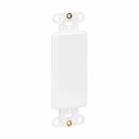 Eaton Tripp Lite Series Center Plate Insert, Decora Style - Vertical, Blank, TAA