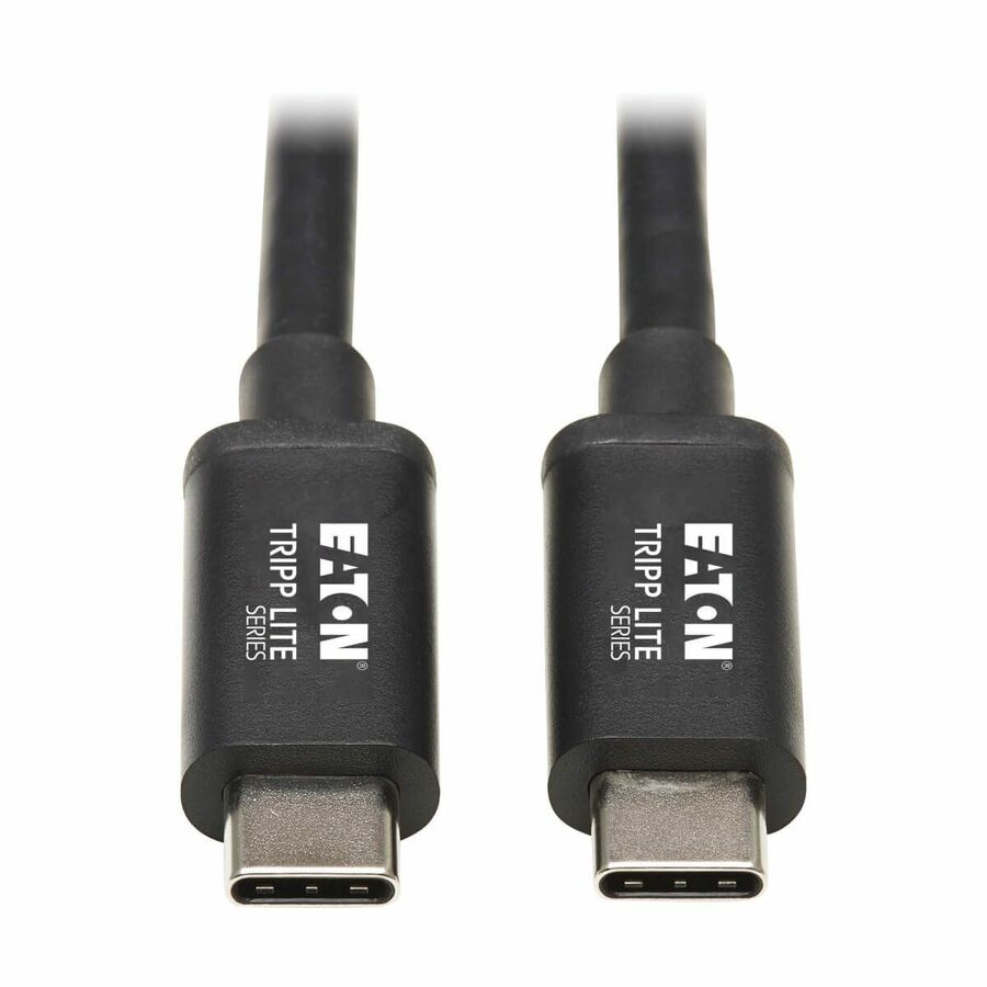 Eaton Tripp Lite Series Thunderbolt 3 Passive Cable (M/M) - 20 Gbps, 5A 100W Power Delivery, 4K/60 Hz, 1M (3.28 ft.), Black