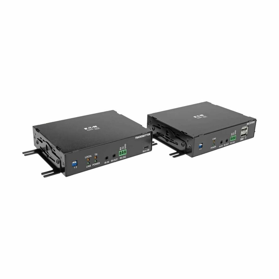 Tripp Lite by Eaton DisplayPort over Fiber Extender Kit Transmitter/Receiver 4K 4:4:4 Singlemode LC Up to 6.2 mi. TAA