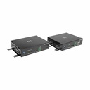 Tripp Lite by Eaton DisplayPort over Fiber Extender Kit Transmitter/Receiver 4K 4:4:4 Singlemode LC Up to 6.2 mi. TAA