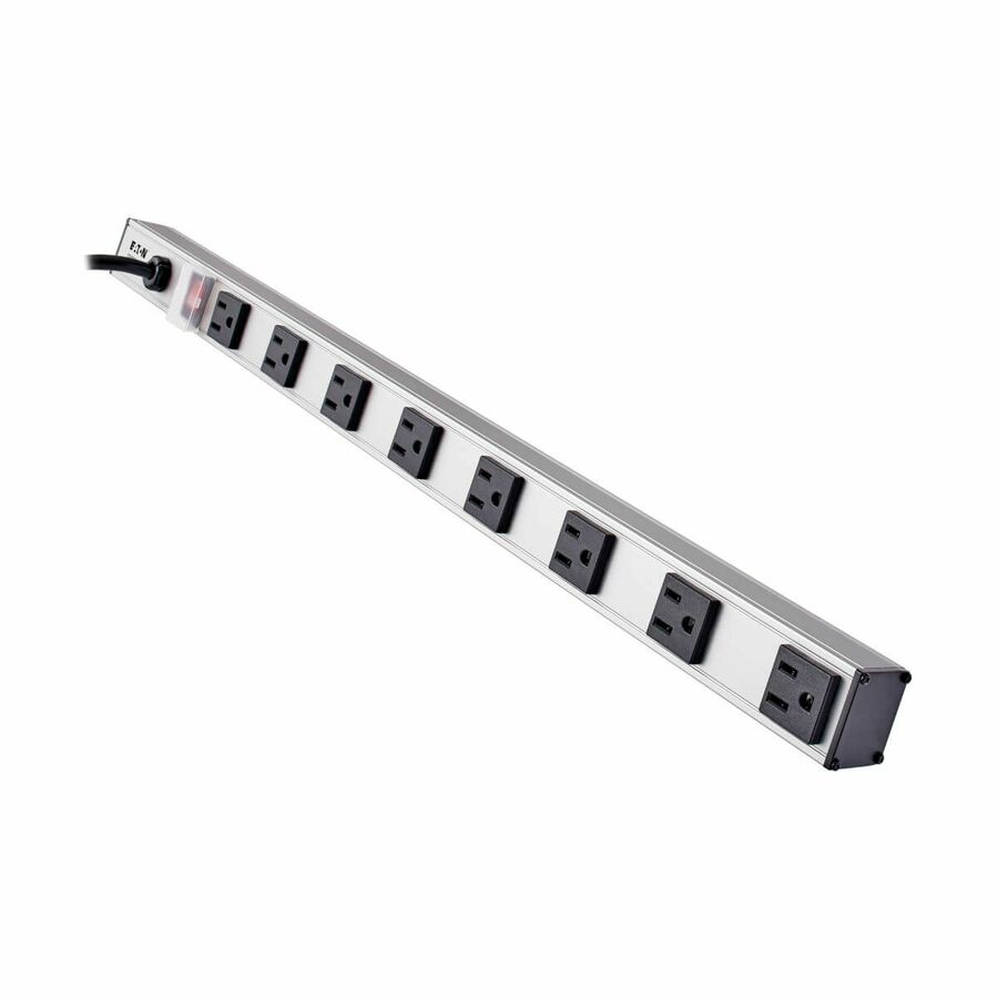 Tripp Lite by Eaton 8-Outlet Vertical Power Strip 120V 15A 10 ft. (3.05 m) Cord 5-15P 24 in.