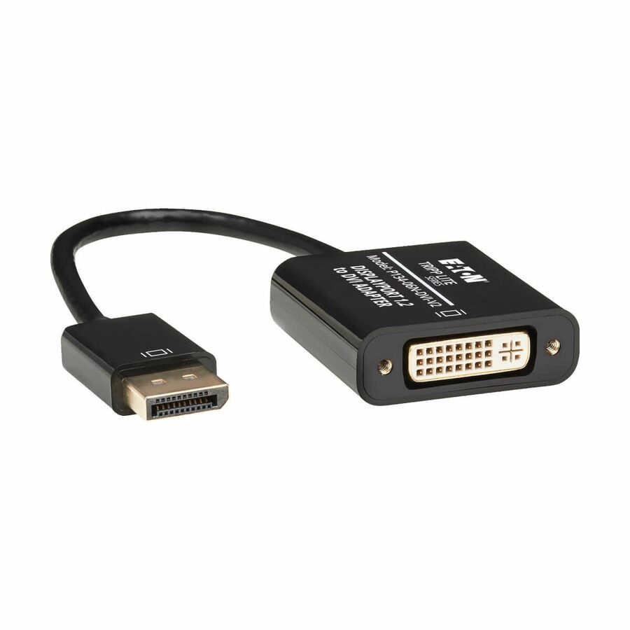 Tripp Lite by Eaton DisplayPort to DVI Active Adapter Video Converter DP ver 1.2 (M/F) 6-in. (15.24 cm)
