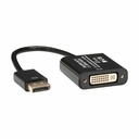 Tripp Lite by Eaton DisplayPort to DVI Active Adapter Video Converter DP ver 1.2 (M/F) 6-in. (15.24 cm)