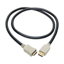 Eaton Tripp Lite Series High-Speed HDMI Extension Cable (M/F) - 4K 60 Hz, HDR, 4:4:4, Gripping Connector, 3 ft.