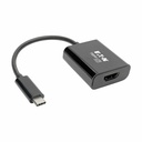 Eaton Tripp Lite Series USB-C to HDMI 4K Adapter with Alternate Mode - DP 1.2, Black