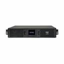 Tripp Lite by Eaton UPS SmartOnline 208/230V 1500VA 1.35kW Double-Conversion UPS - 6 Outlets Extended Run Card Slot LCD USB DB9 2U