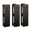 Tripp Lite by Eaton SmartRack 6-in. (15.24 cm) Wide High Capacity Vertical Cable Manager - Double finger duct with cover