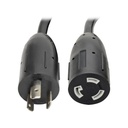 Eaton Tripp Lite Series Power Extension Cord, NEMA L5-20P to NEMA L5-20R- Heavy-Duty, 20A, 125V, 12 AWG, 10 ft. (3.05 m), Black, Locking Connectors