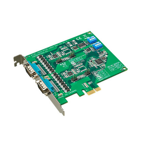 Advantech 2-port RS-232/422/485 PCI Express Communication Card w/Surge