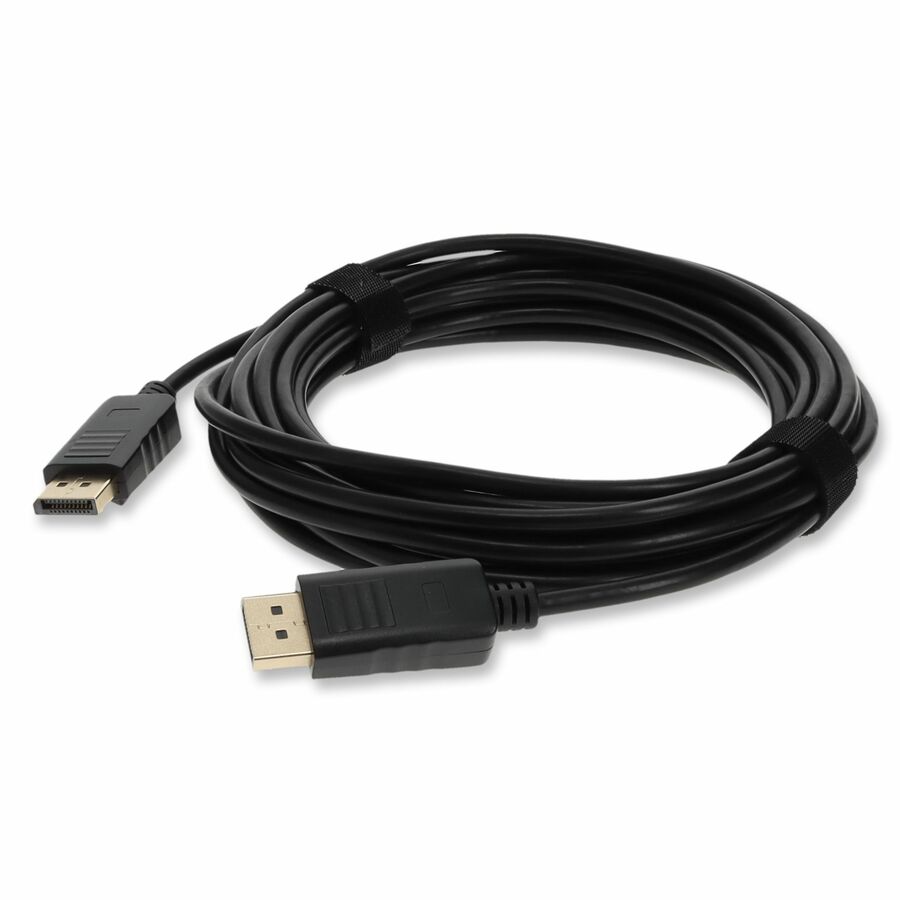 AddOn 20ft DisplayPort 1.2 (Male) to DisplayPort 1.2 (Male) Black Cable, 4K 60Hz
